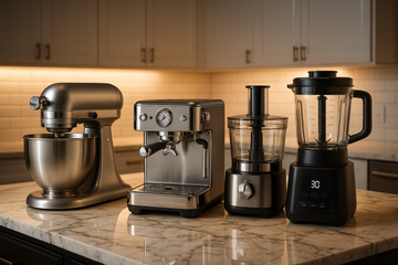 create image of kicthen electronics that looks premium and feel good